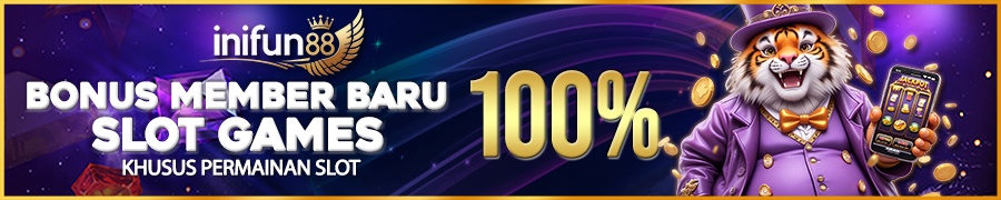 BONUS NEW MEMBER SLOT 100%