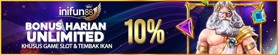 BONUS HARIAN 10%